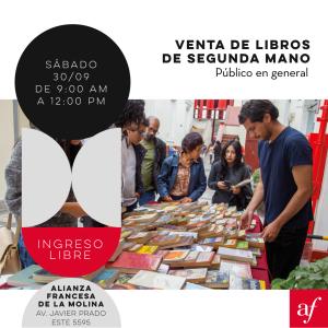 300923 - Venta de libros en La Molina
