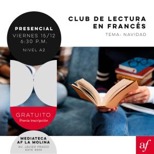 Club de lecture presentiel en français #122023