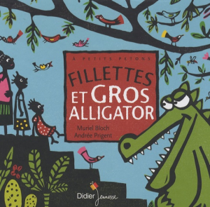 Fillettes et Gros aligator