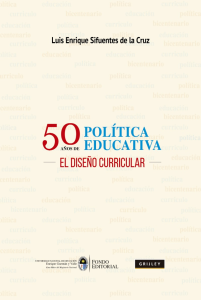 50 años de política educativa