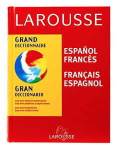 Grand dictionnaire français/espagnol